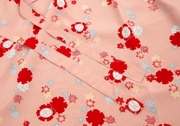 PINK HOUSE Japanese pattern Printed Ribbon Dress K-101559_011