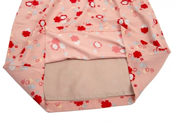 PINK HOUSE Japanese pattern Printed Ribbon Dress K-101559_012