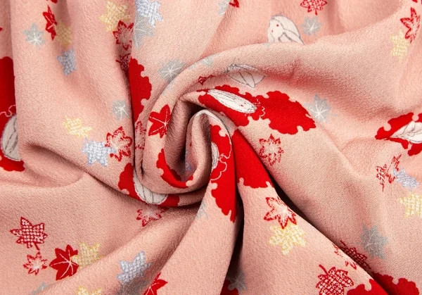 PINK HOUSE Japanese pattern Printed Ribbon Dress K-101559_018