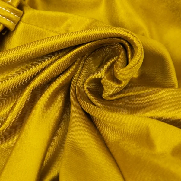 ジャンポールゴルチエJean Paul GAULTIER ベルト付きストレッチレオタードスイムウェア マスタード9(M) K-101589_014