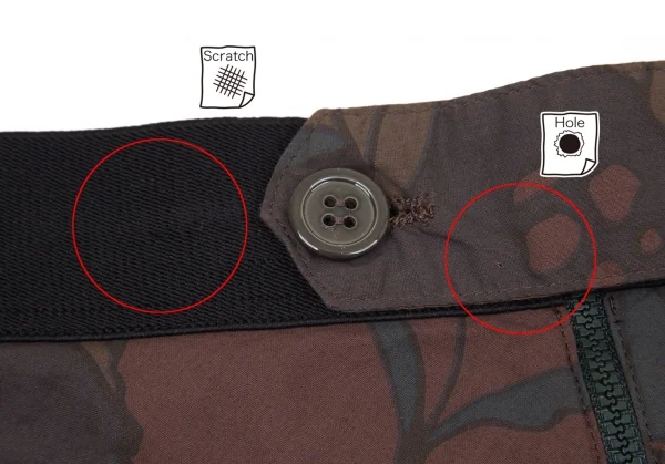 カミングスーンCOMING SOON フラワープリントAラインスカート 茶他42 K-101594_010