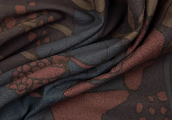 カミングスーンCOMING SOON フラワープリントAラインスカート 茶他42 K-101594_013