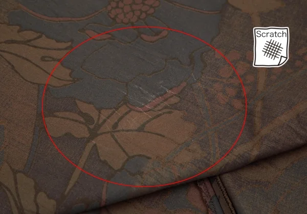 カミングスーンCOMING SOON フラワープリントAラインスカート 茶他42 K-101594_007