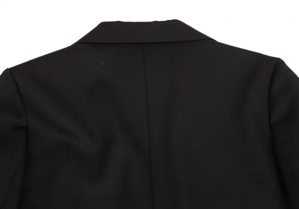 リミフゥLIMI feu ウールギャバモーニングロングジャケット 黒S K-101682_012