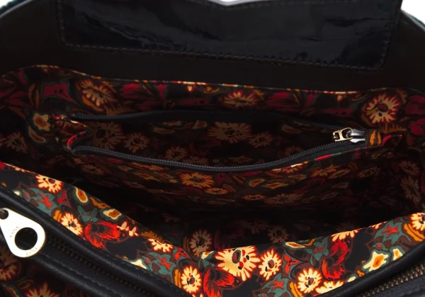 アナスイANNASUI バタフライデコ2WAYバッグ ブルーグリーン K-101694_015