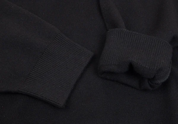イッセイミヤケISSEY MIYAKEアシンメトリーワイドニットセーター 黒M K-101731_012