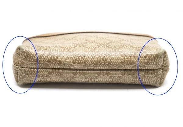 セリーヌCELINE オールドセリーヌマカダムコインケース 茶ベージュ K-101752_005