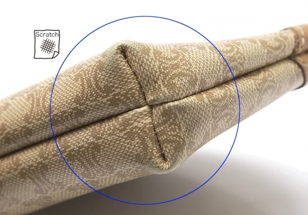 セリーヌCELINE オールドセリーヌマカダムコインケース 茶ベージュ K-101752_007