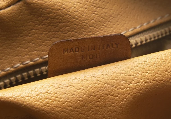 セリーヌCELINE オールドセリーヌマカダムクラッチバッグ 茶ベージュ K-101753_019