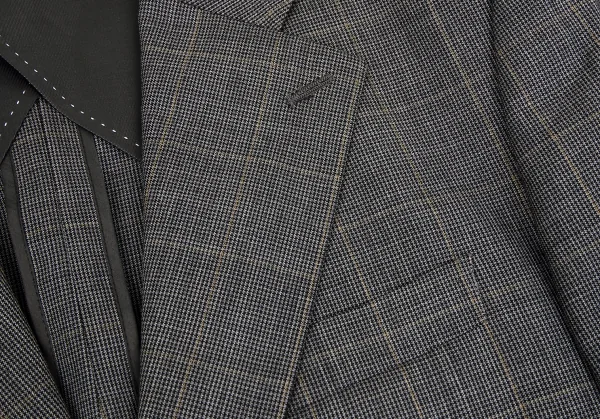 クリツィアB.byKRIZIA ウールグレンチェック2Bジャケット グレー黒L位 K-101763_004