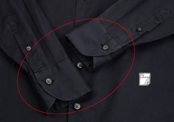 カラーkolor コットンリヨセル襟デザインシャツ 紺1 K-101779_007