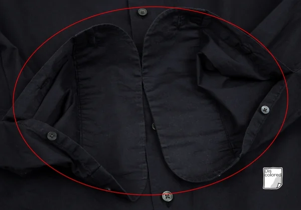 カラーkolor コットンリヨセル襟デザインシャツ 紺1 K-101779_008