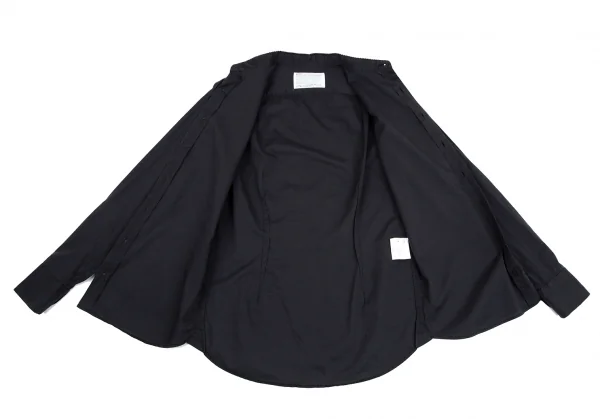 カラーkolor コットンリヨセル襟デザインシャツ 紺1 K-101779_009