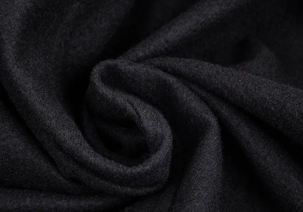 コムデギャルソン オムCOMME des GARCONS HOMME 裏テープパイピンクデザインウールコート 黒S K-101803_017