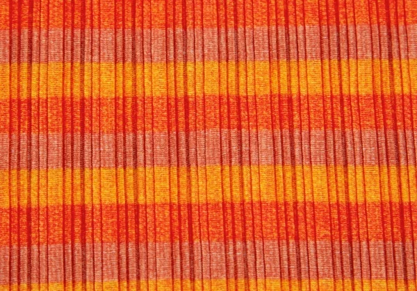 プリーツプリーズPLEATS PLEASE トリカラーボーダープリーツビッグシルエットカットソー 黄オレンジL位 K-101830_011