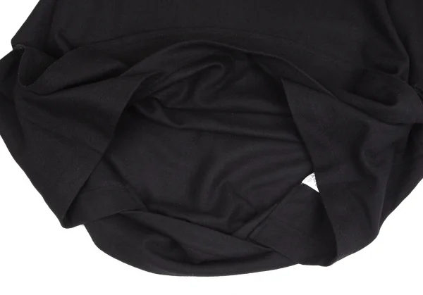 イッセイミヤケISSEY MIYAKE 132 5. ARC WOOL ウールナイロンサークルシルエットトップス 黒3 K-101873_011