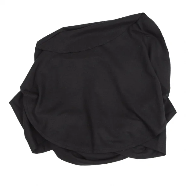 イッセイミヤケISSEY MIYAKE 132 5. ARC WOOL ウールナイロンサークルシルエットトップス 黒3 K-101873_004