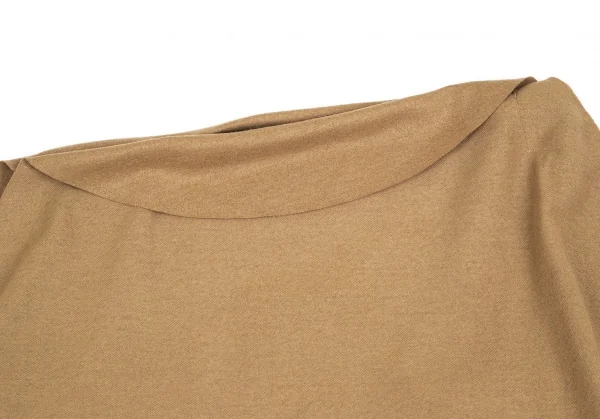 イッセイミヤケISSEY MIYAKE 132 5. ARC WOOL ウールナイロンサークルシルエットトップス キャメル3位 K-101874_005