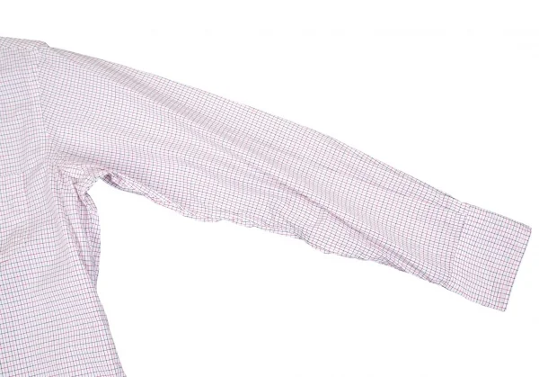インディビジュアライズドシャツINDIVIDUALIZED SHIRTS ウインドウペンチェックボタンダウンシャツ 白赤黒M位 K-101888_006