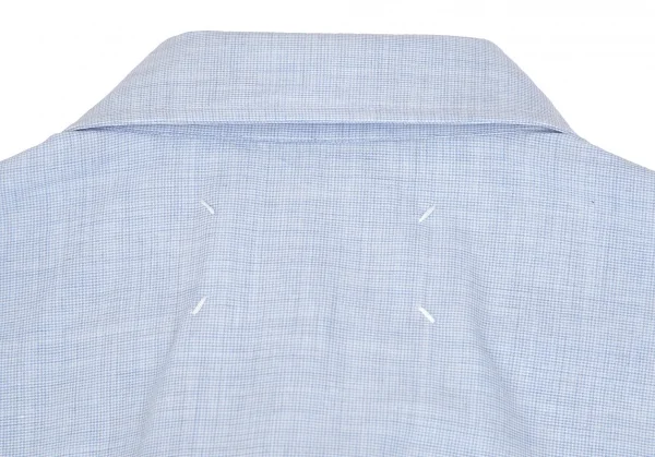 メゾンマルタンマルジェラMaison Martin Margiel 14 パピートゥースボタンダウンシャツ 水色46 K-101893_011