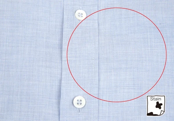 メゾンマルタンマルジェラMaison Martin Margiel 14 パピートゥースボタンダウンシャツ 水色46 K-101893_005