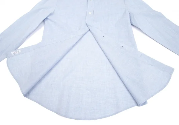 メゾンマルタンマルジェラMaison Martin Margiel 14 パピートゥースボタンダウンシャツ 水色46 K-101893_009