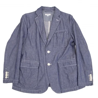 エンジニアードガーメンツENGINEERED GARMENT ダンガリーパッチポケットジャケット インディゴ