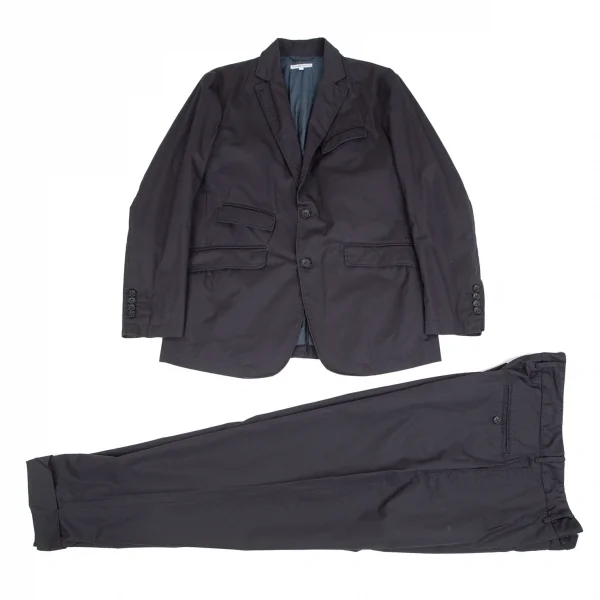 エンジニアードガーメンツENGINEERED GARMENT コットンフラップポケットデザインジャケット 紺S K-101898_015