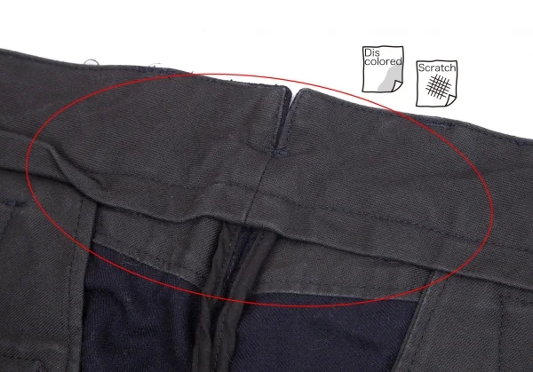 エンジニアードガーメンツENGINEERED GARMENTS ウールシンチバックパンツ 紺32 K-101902_006