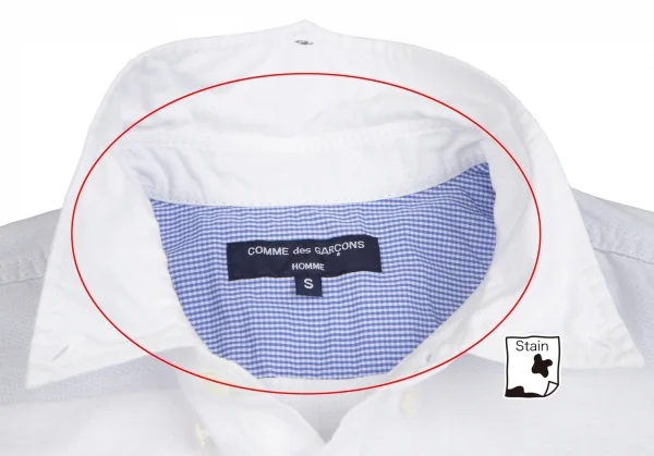 COMME des GARCONS HOMME Cotton Short Sleeve Shirt K-101919_005