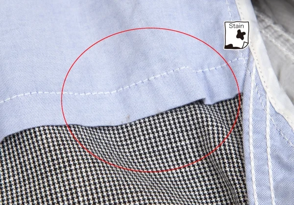 コムデギャルソン オムCOMME des GARCONS HOMME コットンリネンハウンドトゥースパッカリングジャケット 白黒S K-101922_013