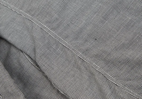 コムデギャルソン オムCOMME des GARCONS HOMME コットンリネンハウンドトゥースパッカリングジャケット 白黒S K-101922_016