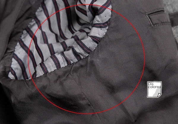 コムデギャルソン オムCOMME des GARCONS HOMME ストレッチヘリンボーン3Bジャケット グレーS K-101929_014