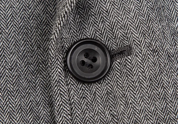 コムデギャルソン オムCOMME des GARCONS HOMME ストレッチヘリンボーン3Bジャケット グレーS K-101929_007