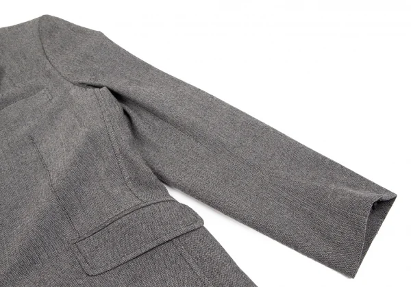 コムデギャルソン オムCOMME des GARCONS HOMME ストレッチヘリンボーン3Bジャケット グレーS K-101929_008