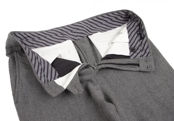 コムデギャルソン オムCOMME des GARCONS HOMME ストレッチヘリンボーンテーパードパンツ グレーS K-101930_005