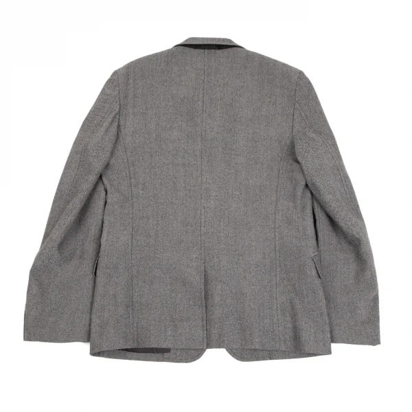 コムデギャルソン オムCOMME des GARCONS HOMME ストレッチヘリンボーン3Bセットアップスーツ グレーS K-101931_011