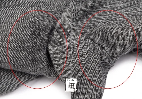コムデギャルソン オムCOMME des GARCONS HOMME ストレッチヘリンボーン3Bセットアップスーツ グレーS K-101931_004