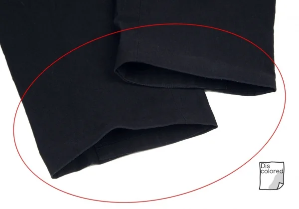 コムデギャルソン オムCOMME des GARCONS HOMME 見返しペイズリーコットンワークパンツ 濃紺S K-101936_010