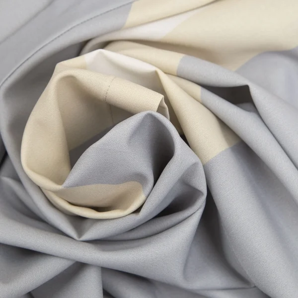 イッセイミヤケISSEY MIYAKE 132 5. フロント結びデザインアシンメトリーポンチョ ブルーグレーベージュ2 K-101948_012