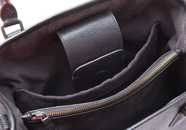 コーチCOACH プリムローズ マルゴーキャリーオール レザー花柄切替バッグ 黒 K-101975_016