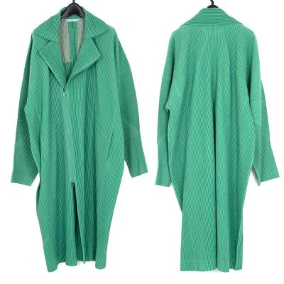 オムプリッセ イッセイ ミヤケHOMME PLISSE ISSEY MIYAKE プリーツダブルジップライダースコート