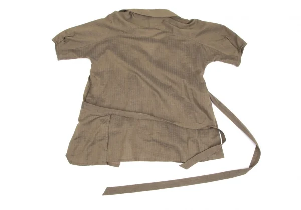 ドリスヴァンノッテンDRIES VAN NOTEN コットンカシュクールシャツ カーキ36 K-102031_012