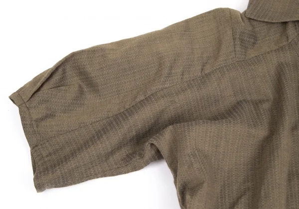 ドリスヴァンノッテンDRIES VAN NOTEN コットンカシュクールシャツ カーキ36 K-102031_005