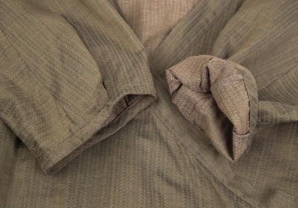 ドリスヴァンノッテンDRIES VAN NOTEN コットンカシュクールシャツ カーキ36 K-102031_006