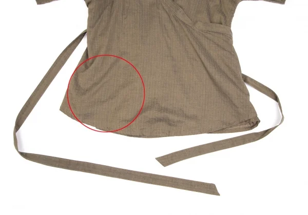 ドリスヴァンノッテンDRIES VAN NOTEN コットンカシュクールシャツ カーキ36 K-102031_007