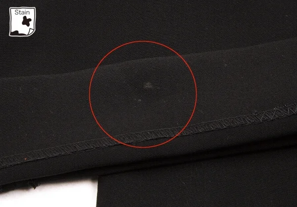 イッセイミヤケ フェットISSEY MIYAKE FETE ポリワイドストレートパンツ 黒3 K-102037_008