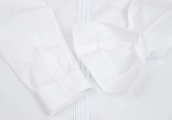 ワイズフォーメンY's for men コットンストライプテープボタンデザインシャツ 白3 K-102048_005