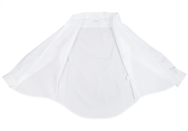 ワイズフォーメンY's for men コットンストライプテープボタンデザインシャツ 白3 K-102048_009