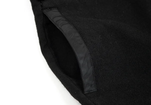 ワイズフォーメンY's for men ウールポケットパイピングワイドパンツ 黒4 K-102059_010